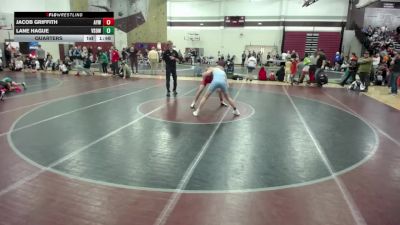 138 lbs Quarters - Lane Hague, Victory School Of Wrestling vs Jacob Griffith, Anoka Youth Wrestling