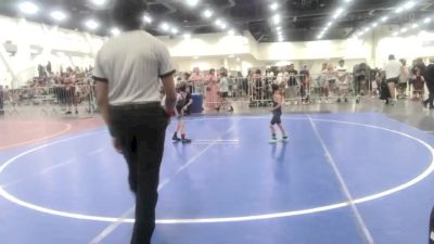 37 lbs Consi Of 8 #2 - Cael Penrose, Bozeman WC vs Weston Kisamore, Valley Bad Boys
