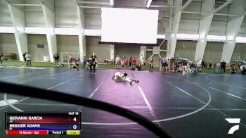 77 lbs Quarterfinal - Giovanni Garcia, AZ vs Bridger Adams, ID