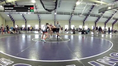 197 lbs Champ. Round 2 - Richard Legg, Ashland vs Josh Ryan, Gannon Unattached