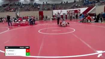 106 lbs Cons. Round 5 - Talon Jessup, Columbus East vs Angel Ramirez, Highland