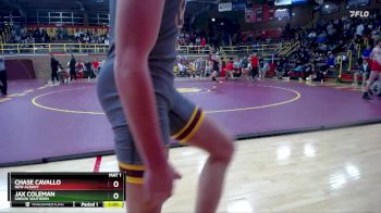 132 lbs Cons. Round 2 - Jax Coleman, Gibson Southern vs Chase Cavallo, New Albany