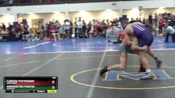 165 lbs Cons. Round 3 - Kerringten Martin, Defiance vs Carson Pottenger, Heidelberg