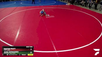 60 lbs Cons. Round 2 - Gage Hotakainen, NYM (New York Mills) vs Paxton Pratt, Pine Island