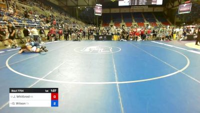 144 lbs Quarters - James Whitbred, PA vs Dominic Wilson, TX