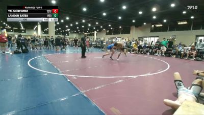 150 lbs Round 2 Champ & Wb (32 Team) - Talon Renfro, The Colliseum Training Center vs Landon Bates, Florida Pittbulls