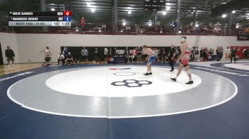 70 kg Quarters - Nick Sanko, New York vs Maddox Shaw, Ohio RTC/ TMWC