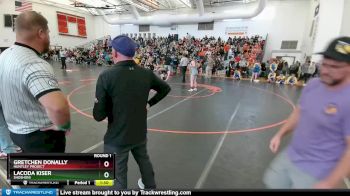 140 lbs Round 1 - Gretchen Donally, Huntley Project vs Lacoda Kiser, Shoshoni