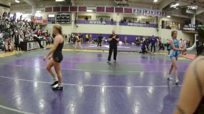 138 lbs Semifinal - Teani Medeiros-Maielua, William Woods vs Jaclyn Riedinger, Avila