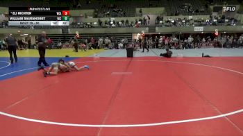 80 lbs Semifinal - William Rauenhorst, Summit Wrestling Academy vs Eli Richter, West Central Area