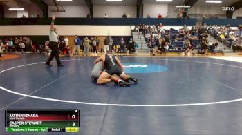 157 lbs Champ. Round 2 - Jayden Iznaga, Unattached vs Casper Stewart, USMAPS