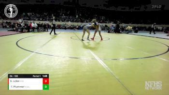 6A - 100 lbs Quarterfinal - Tea Plummer, Noble vs Kayla Lyles, EISENHOWER