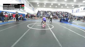 110 lbs Champ. Round 1 - Kassidi Dudley, John F Kennedy vs Coral Vazquez, Norwalk