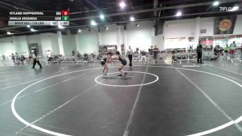 116 lbs Semifinal - Ryland Huppenthal, Brighton WC vs Dhalia Esqueda, Osoway