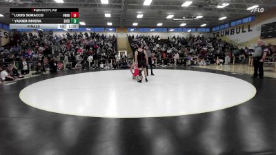 157 lbs Final - Louis Soracco, Fairfield Warde vs Yaxier Rivera, East Hartford