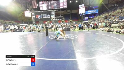 195 lbs Rnd Of 64 - Bruce Walker, Illinois vs Logan Whitacre, Arizona