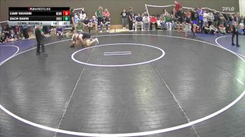 150 lbs Cons. Round 4 - Liam Vaughn, Newberg vs Zach Davis, Sweet Home