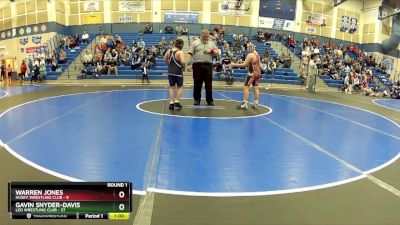 130 lbs Round 1 (8 Team) - Breyer Gerig, Leo Wrestling Club vs Sam Bowman, Husky Wrestling Club