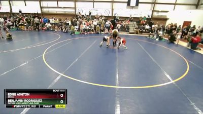 66+ Quarterfinal - Benjamin Rodriguez, Payson Lions Wrestling Club vs Edge Ashton, Delta