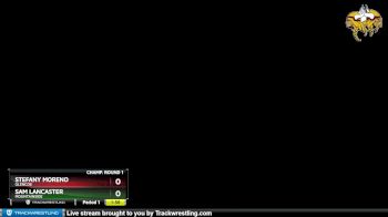 125 lbs Champ. Round 1 - Stefany Moreno, Glencoe vs Sam Lancaster, Mountainside