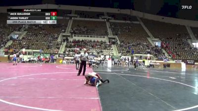 5A 113 lbs 3rd Place Match - Aiden Turley, Beauregard HS vs Jace Gulledge, Shelby County