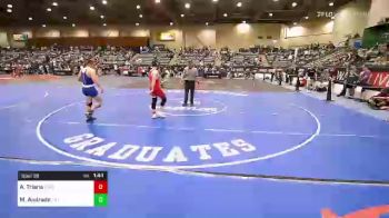 170 lbs Consi Of 32 #2 - Adrian Triana, Espanola Junior Wrestling vs Miguel Andrade, LA FAMILIA NEW MEXICO