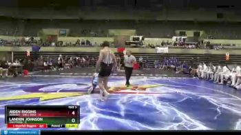 160 lbs Semis & 1st Wrestleback (8 Team) - Aiden Riggins, Waverly - Shell Rock vs Landen Johnson, Owatonna