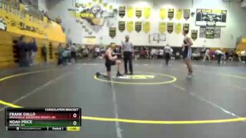 150 lbs Consolation Bracket - Noah Price, Hudson, OH vs Frank Gallo, Brecksville-Broadview Heights, OH