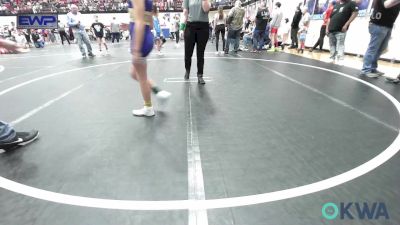 82 lbs Final - Ava Davis, Kingfisher YellowJackets vs MaKinley McNabb, Chickasha Youth Wrestling