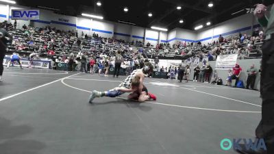 64 lbs Round Of 16 - Brock Villines, Weatherford Youth Wrestling vs Cam Camarillo, Standfast