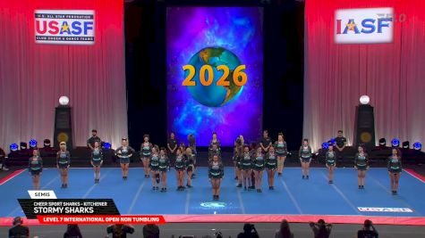 Cheer Sport Sharks - Kitchener - Stormy Sharks [2026 L7 International Open Non Tumbling Semis] 2026 The Cheerleading Worlds