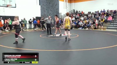 148 lbs Round 1 - Keegan Gillmore, Big Game Wrestling Club vs Caius Wilcox, Hammerin Hawks