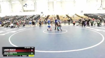 130 lbs Quarterfinal - Adam Omotayo, Club Not Listed vs Jakeb Redeye, District 3 Wrestling