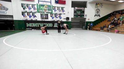 157 lbs Round 3 - David Ibarra, Bel Air High School Wrestling vs Valo Paz, NXT Level Wrestling Academy