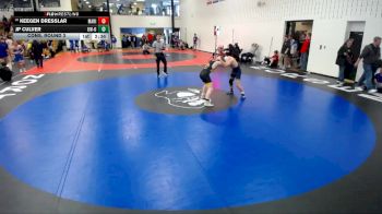 125 lbs Cons. Round 3 - Keegen Dresslar, Marian University (IN) vs Jp Culver, Wisconsin-Oshkosh