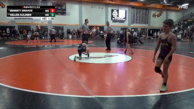 80 lbs Quarterfinal - Kellen Sulzner, Anamosa Wrestling Club vs Bennett Drahos, Wrath