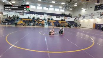 106 lbs Quarterfinal - Collin Thompson, Riverton vs Reid Hill, Wind River