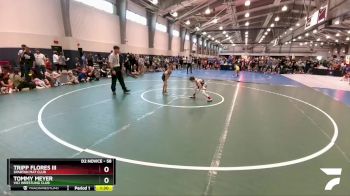 58 lbs Quarterfinal - Tripp Flores Iii, Spartan Mat Club vs Tommy Meyer, Vici Wrestling Club