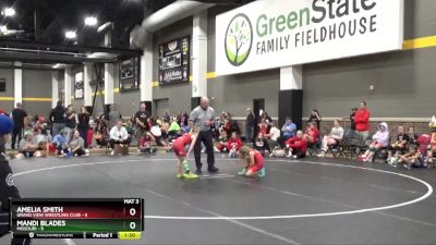 65 lbs Round 1 (4 Team) - Mandi Blades, Missouri vs Amelia Smith, Grand View Wrestling Club