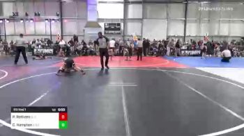 78 lbs Rr Rnd 1 - Preston Rothzen, Dc Elite vs Callen Hampton, Sterling Matmen