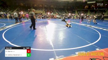 77 lbs Semifinal - Onofre Gonzales, Black Fox Academy vs Chase Karenbauer, Bad Karma