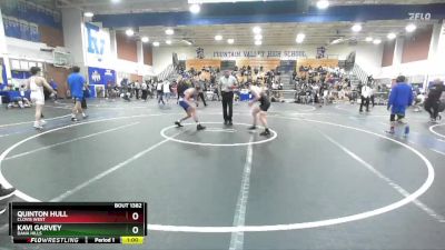 126 lbs Cons. Round 6 - Quinton Hull, Clovis West vs Kavi Garvey, Dana Hills