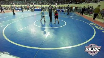 70 lbs Consi Of 8 #2 - Isaiah Cook, Borger Youth Wrestling vs Abel Vigil, Division Bell Wrestling