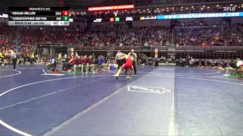 2A-165 lbs Champ. Round 2 - Christopher Meyer, Independence vs Degan Miller, Greene County