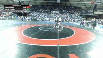 Boys 4A 144 lbs Cons. Round 1 - Ray Romero, Sunnyside vs Keoki Takeno, Lincoln (Seattle)