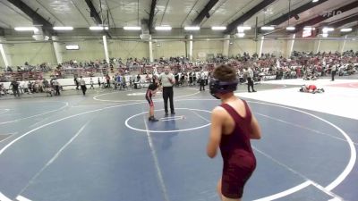 98 lbs Consi Of 4 - Josh Mars, Arboles WC vs Hailee Rentz, Rez Wrestling Club