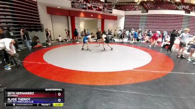 190 lbs Quarterfinal - Seth Hernandez, Oklahoma vs Slade Theriot, Lost City Wrestling Club