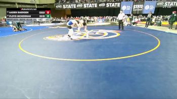 Boys 1B/2B 138 Cons. Round 1 - Floyd McKeirnan, Colfax vs Aaden Baergen, Almira Coulee Hartline