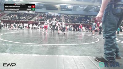 110 lbs Quarterfinal - Haylin Higgins, Pawnee Wrestling Club vs Dylan Roberts, Claremore Wrestling Club