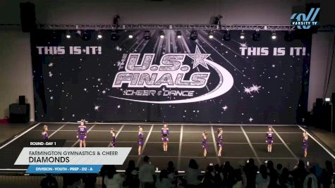 Farmington Gymnastics & Cheer - Diamonds [2023 L1.1 Youth - PREP - D2 - A Day 1] 2023 The U.S. Finals: Myrtle Beach